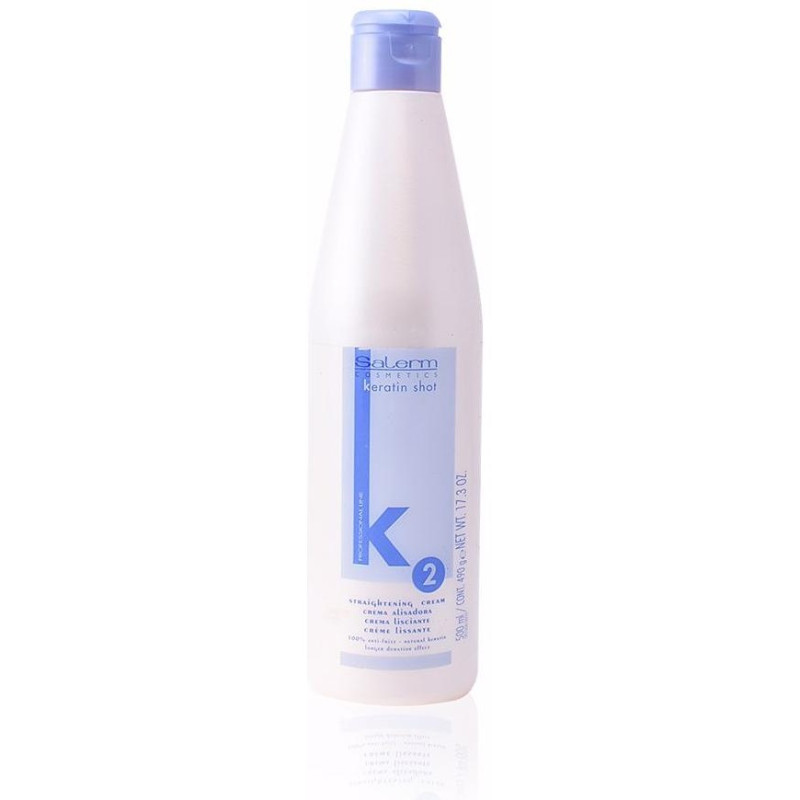 Keratin Shot Crema Alisadora 500ml - Salerm
