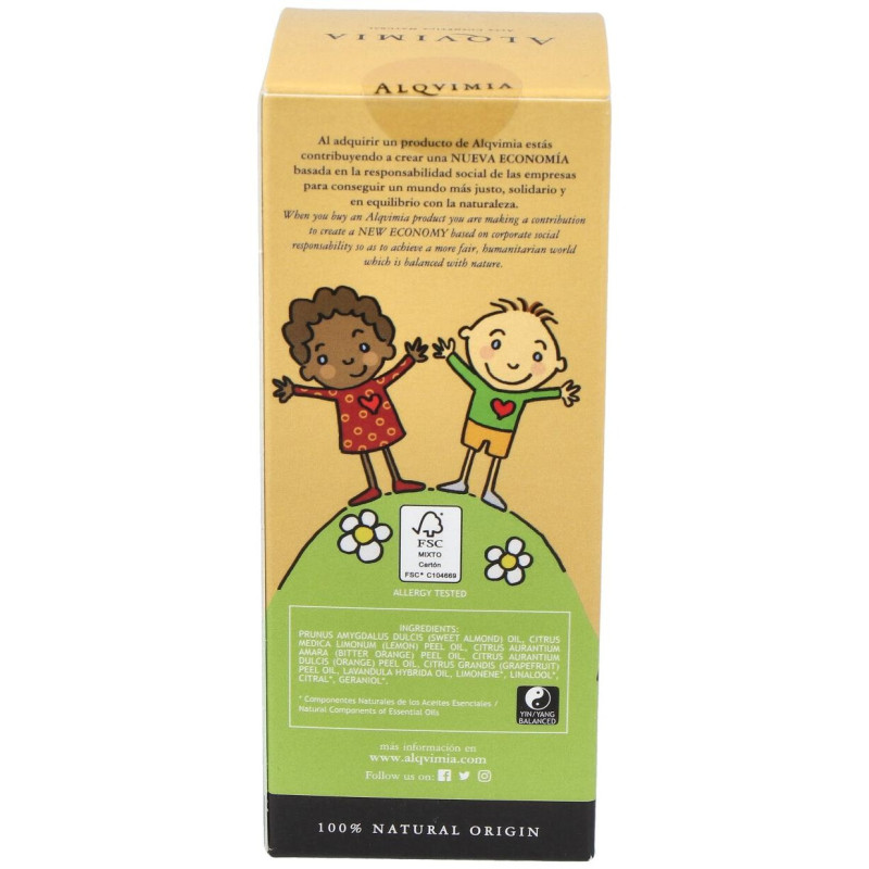 Aceite Corporal Para Niños Y Bebés 150 Ml Alqvimia