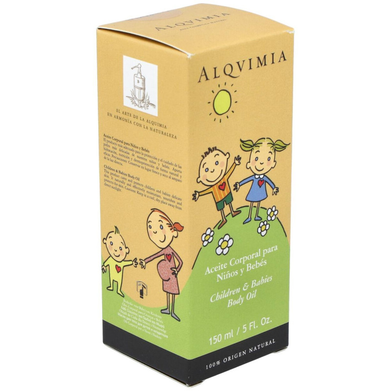 Aceite Corporal Para Niños Y Bebés 150 Ml Alqvimia