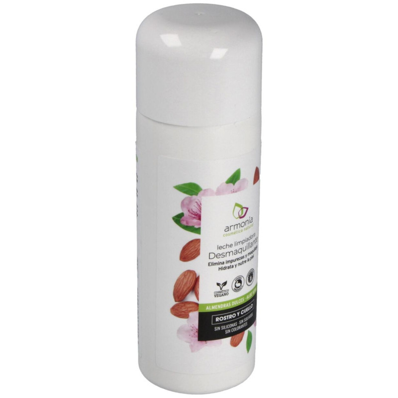 Leche de Almendras Desmaquillante 250ml - Armonia Cosmetica Natural