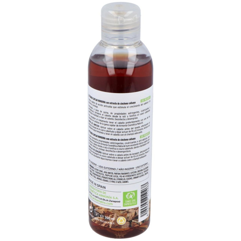 Ronquina Tónico Capilar 200ml Armonia - Armonia Cosmetica Natural