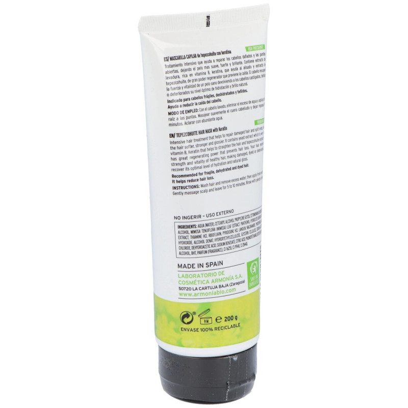 Armonía Mascarilla Capilar Tepezcohuite 200g - Armonia Cosmetica Natural