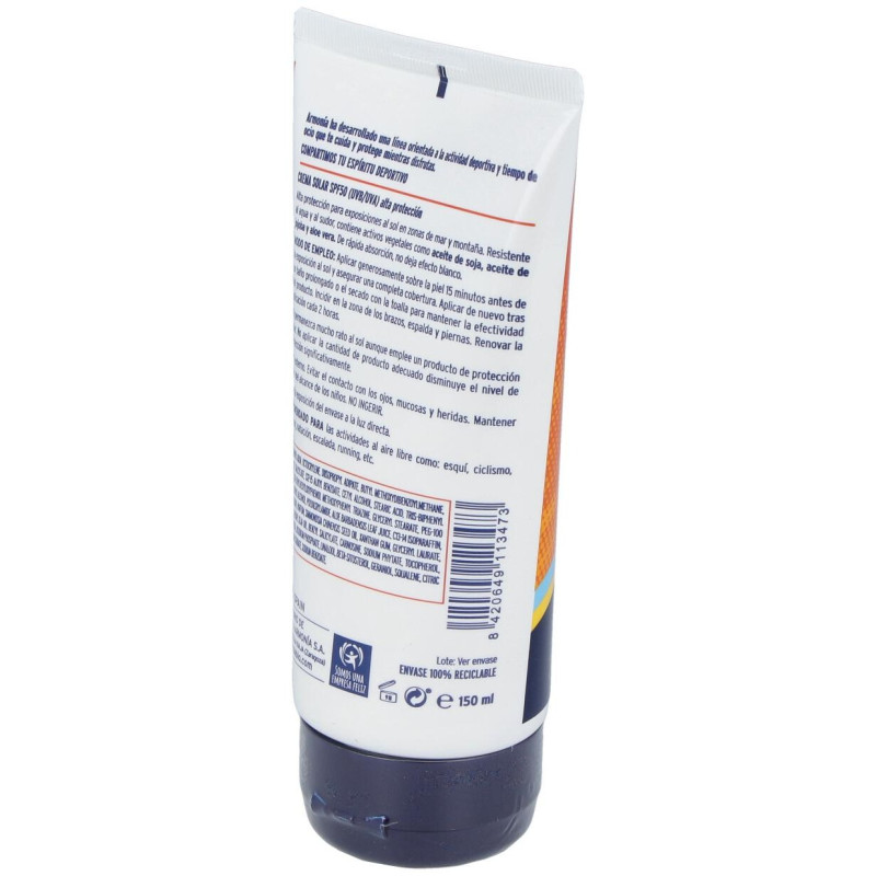 Crema Solar Fp50+ 150ml - Armonia Cosmetica Natural