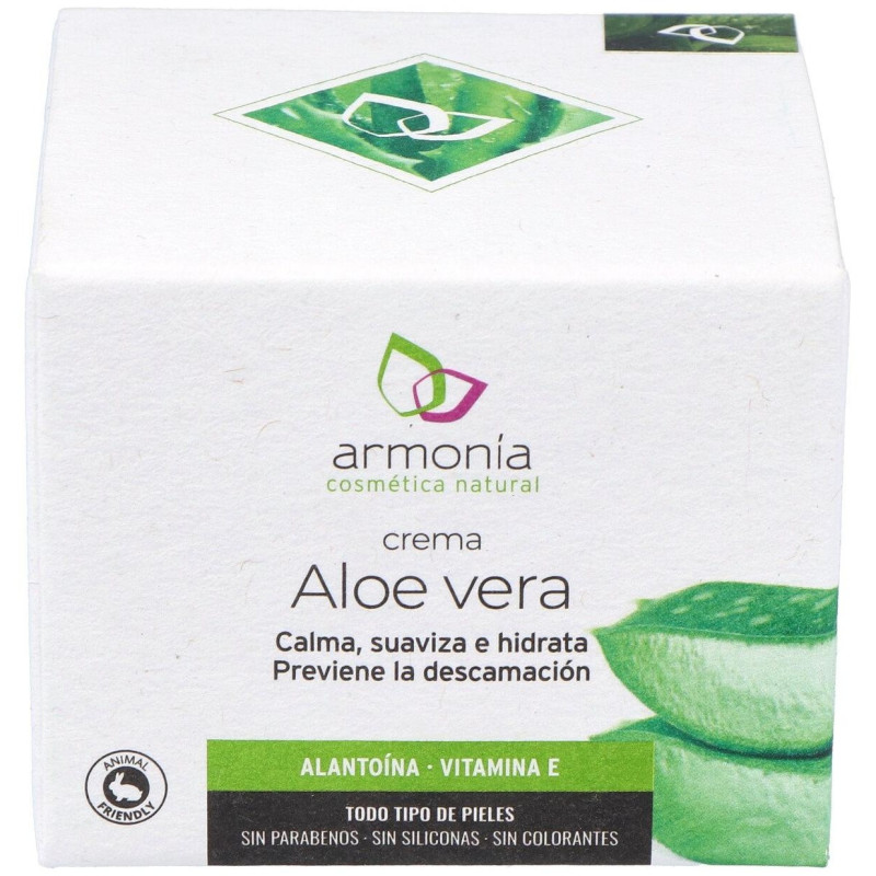 Armonia Crema Facial Aloe Vera 50ml - Armonia Cosmetica Natural