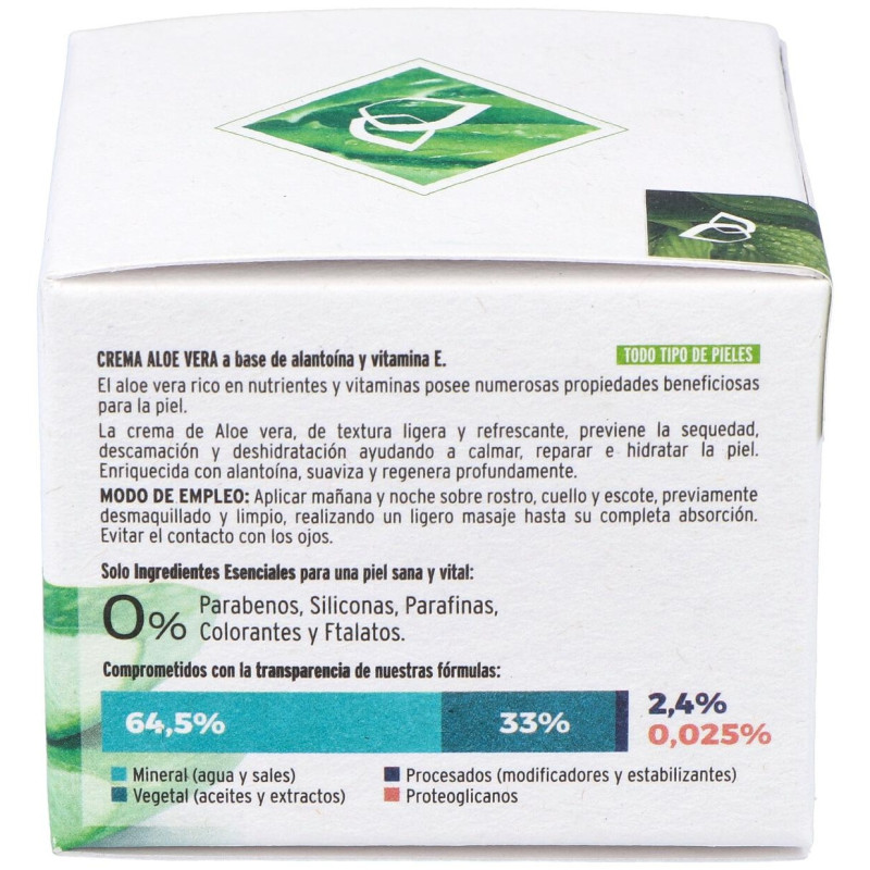 Armonia Crema Facial Aloe Vera 50ml - Armonia Cosmetica Natural