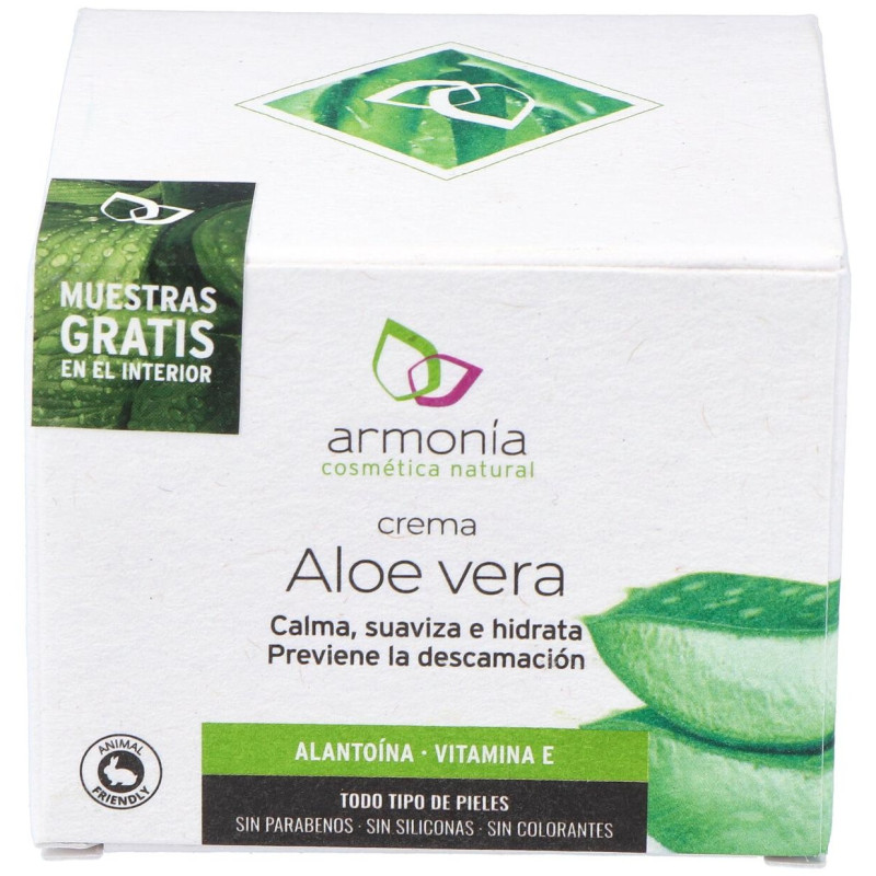 Armonia Crema Facial Aloe Vera 50ml - Armonia Cosmetica Natural