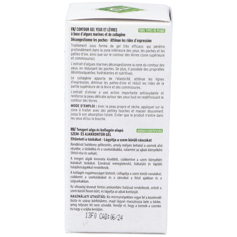Contorno de Ojos y Labios Algas Marinas 30ml - Armonia Cosmetica Natural