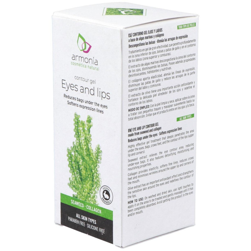 Contorno de Ojos y Labios Algas Marinas 30ml - Armonia Cosmetica Natural