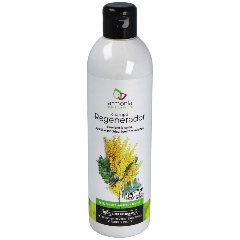 Champu Regenerador Tepezcohuite 250ml - Armonia Cosmetica Natural