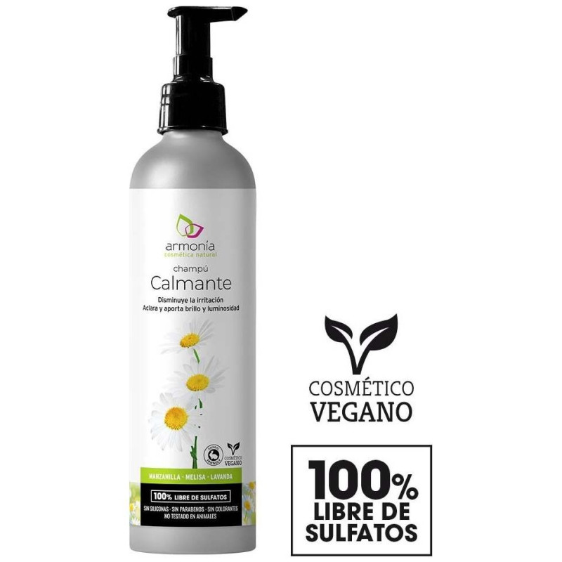 Champu Calmante Manzanilla 300ml - Armonia Cosmetica Natural