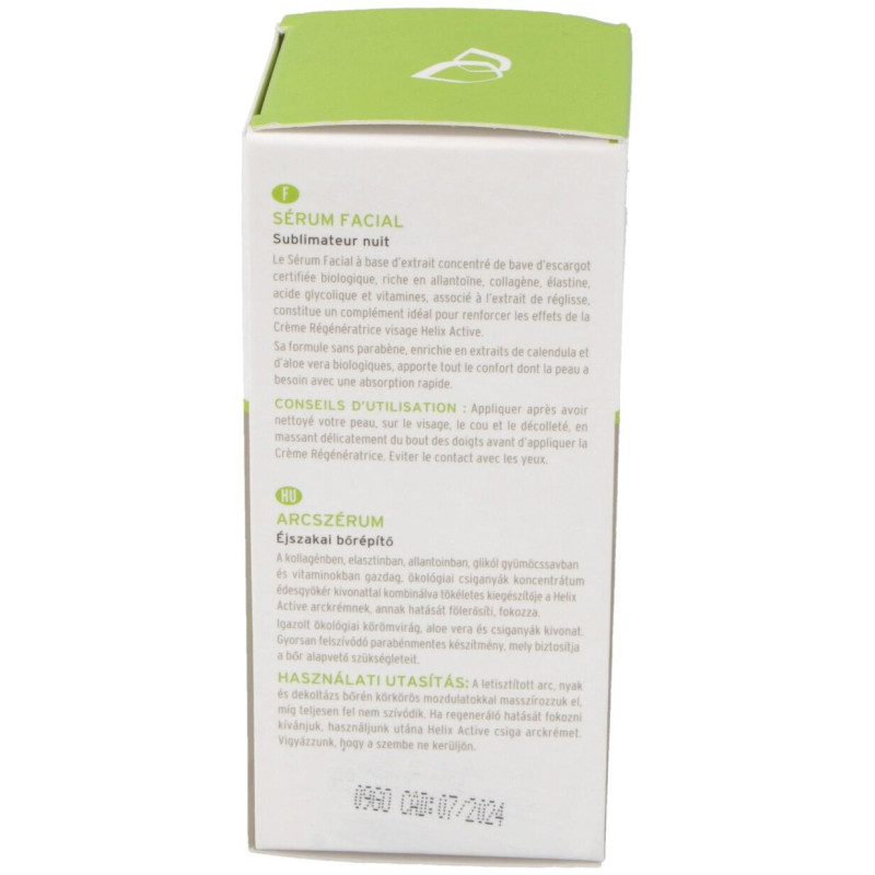 Helix Active Eco Serum Facial Caracol Bio 30Ml. 2