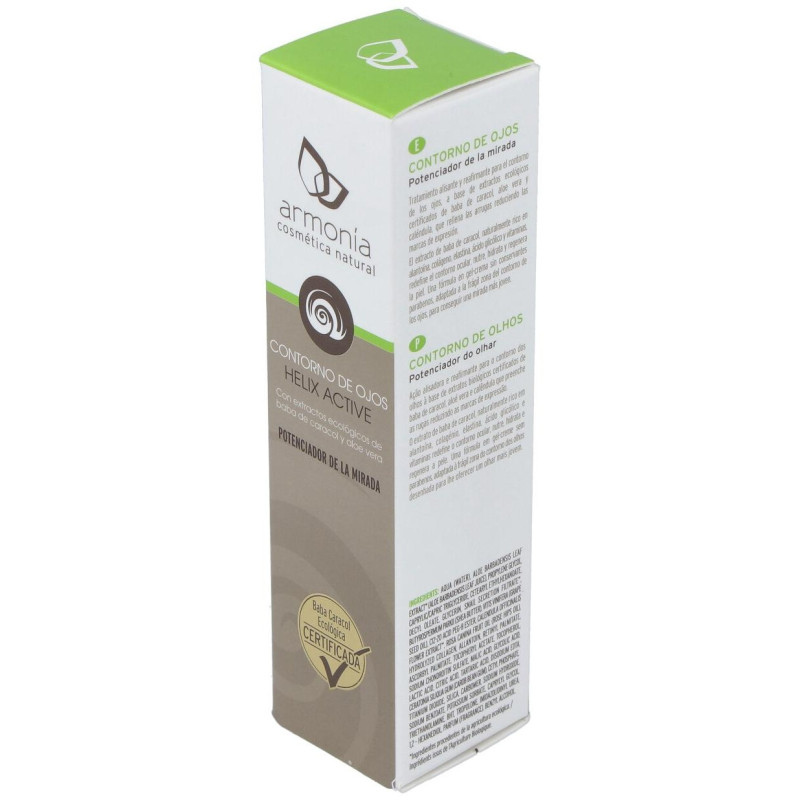 Helix Active Eco Contorno de Ojos Caracol Bio 15ml - Armonia Cosmetica Natural