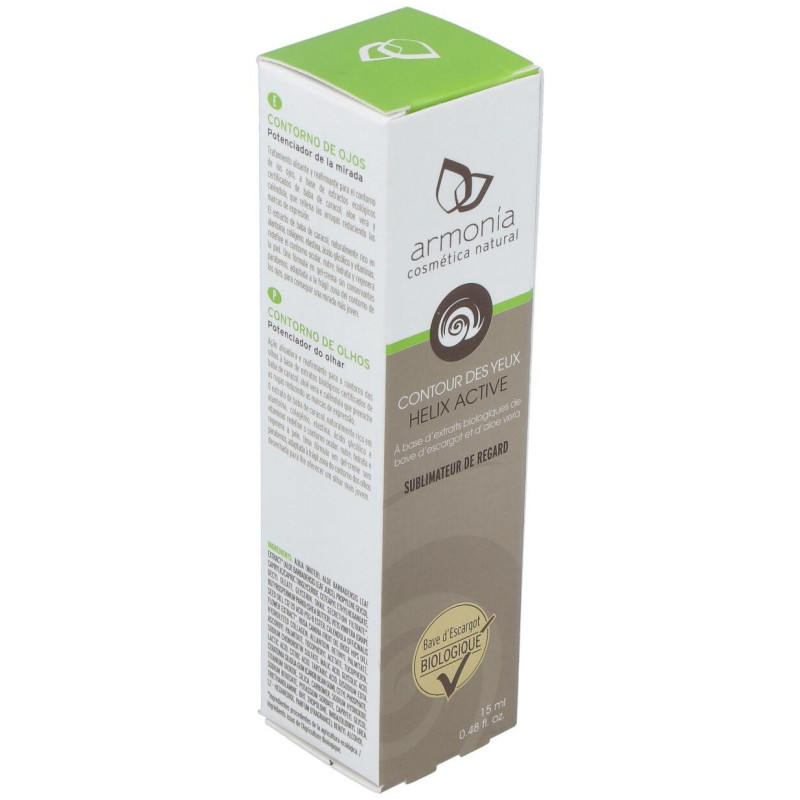 Helix Active Eco Contorno de Ojos Caracol Bio 15ml - Armonia Cosmetica Natural