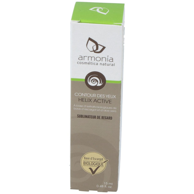 Helix Active Eco Contorno de Ojos Caracol Bio 15ml - Armonia Cosmetica Natural