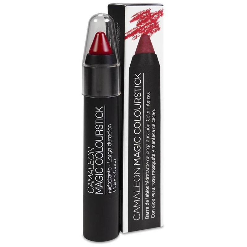 Camaleon Magic Colour Stick Pintalabios Rojo/burdeos 4g 1ud - Camaleon Cosmetics