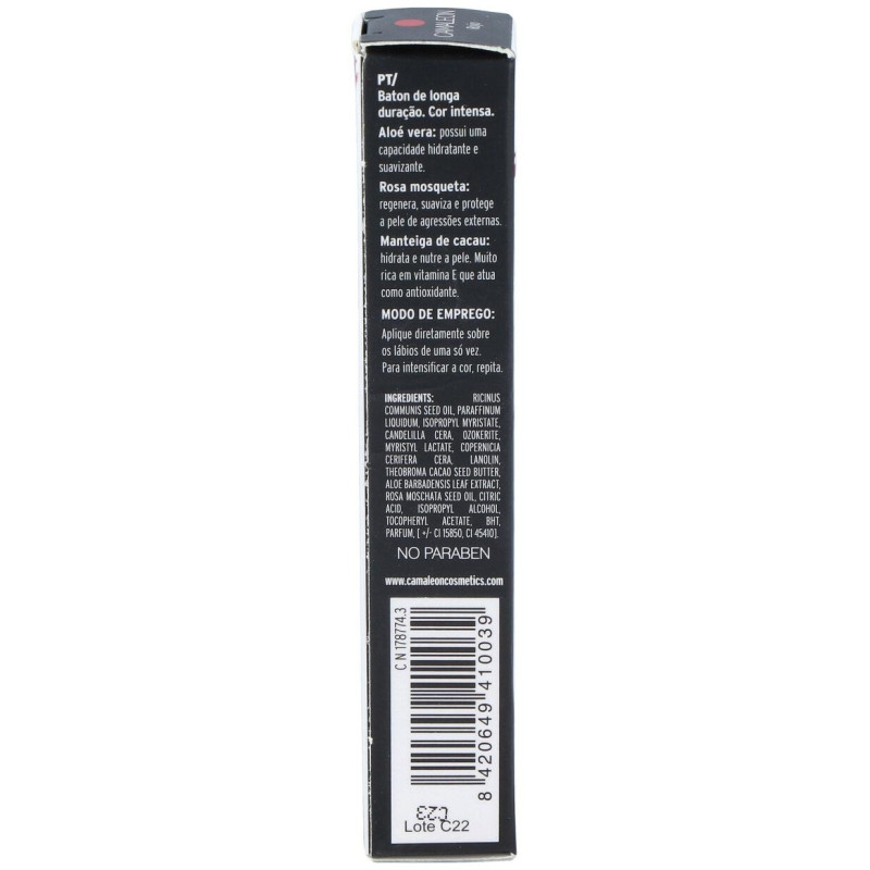 Camaleon Magic Colour Stick Pintalabios Rojo/burdeos 4g 1ud - Camaleon Cosmetics