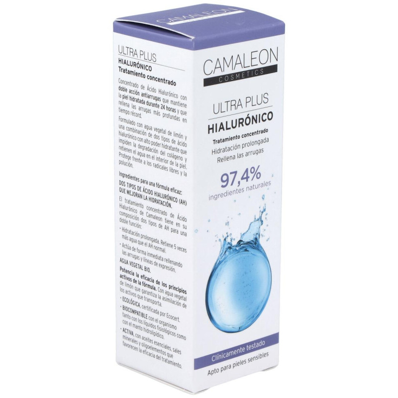 Concentrado Hialurónico Ultra Pure 15ml - Camaleon Cosmetics