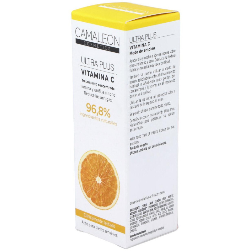 Camaleon Ultra Pure Concentrado Vitamina C, 15 ml - Camaleon Cosmetics