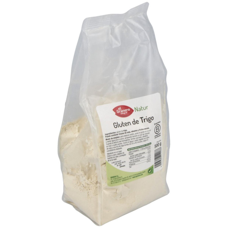 Granero Alimentacion Gluten Trigo 500g - El Granero