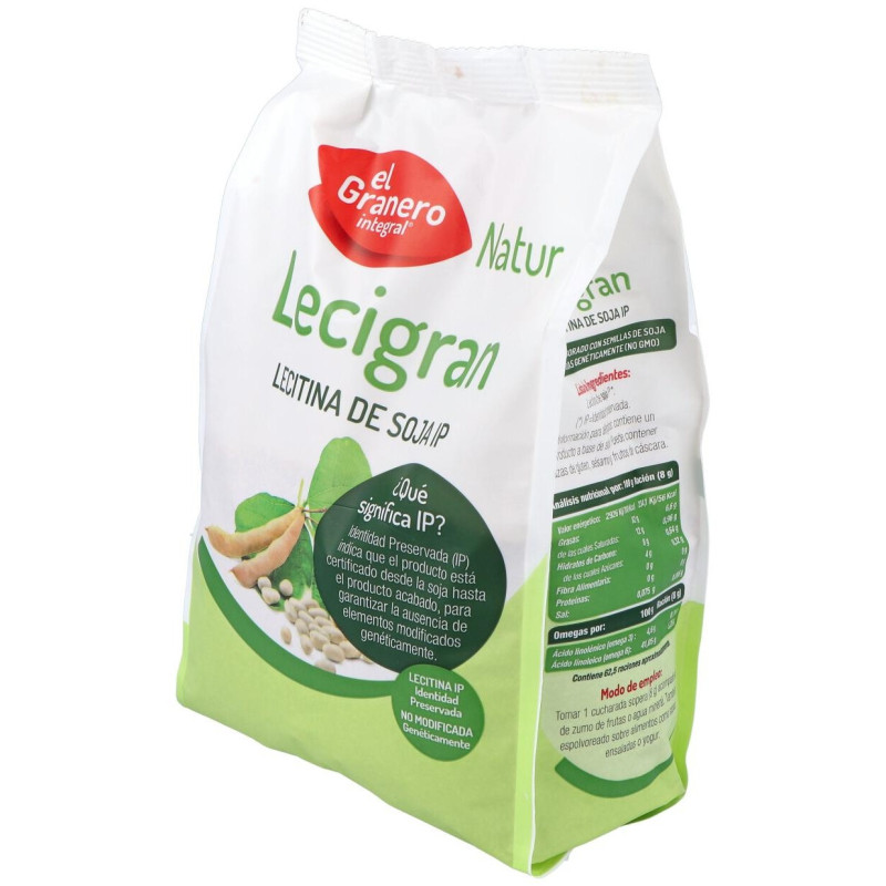 Granero Alimentacion Lecigran Ip/no Gmo Bolsa 500g - El Granero