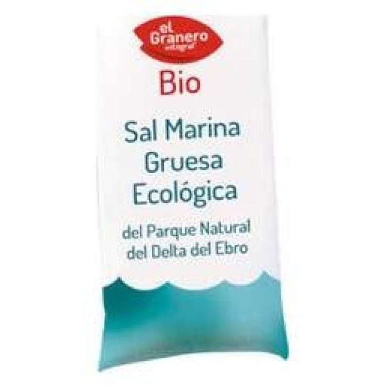 Granero Alimentacion Sal Marina Gruesa 1 kg - El Granero