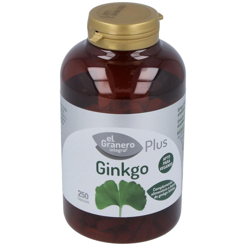 Ginkgo Biloba 600mg 250cápsulas - El Granero