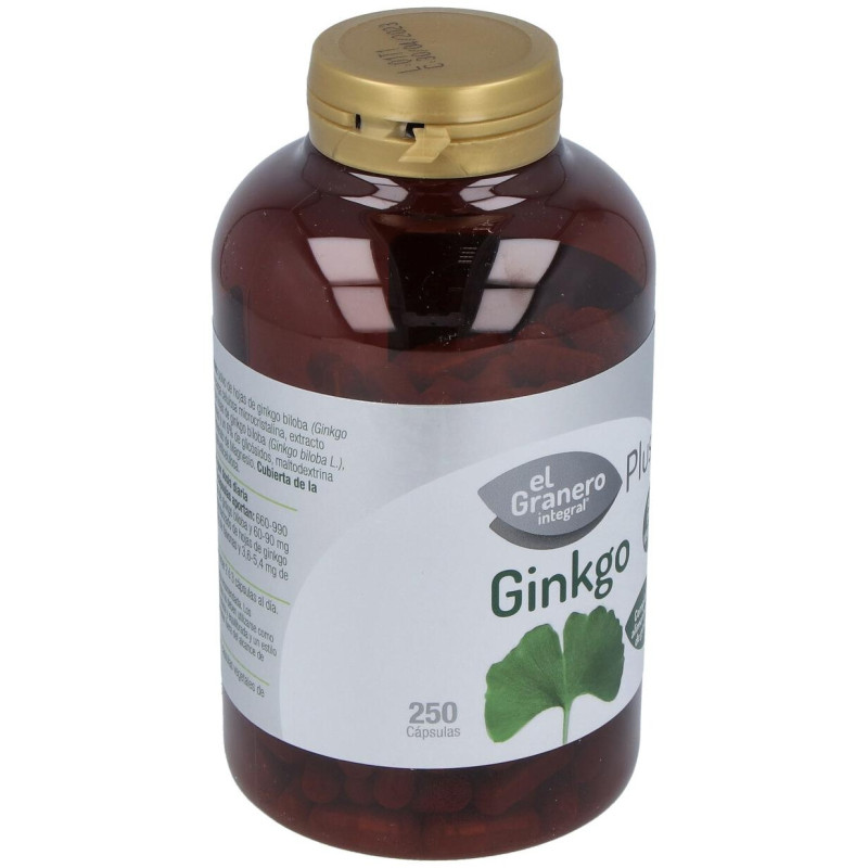 Ginkgo Biloba 600mg 250cápsulas - El Granero
