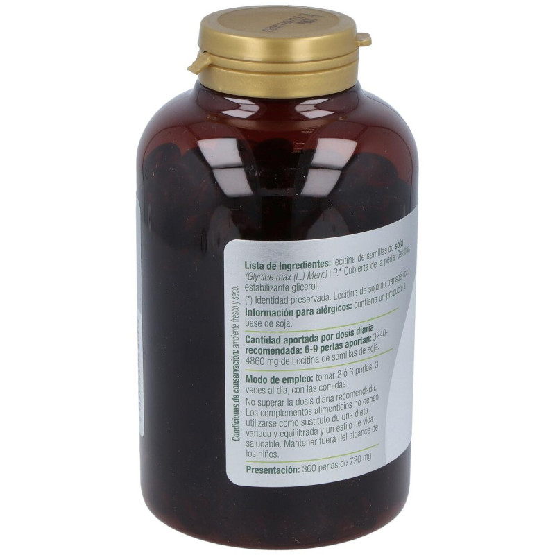 Lecitina De Soja Lecigran 740Mg. 360Perlas