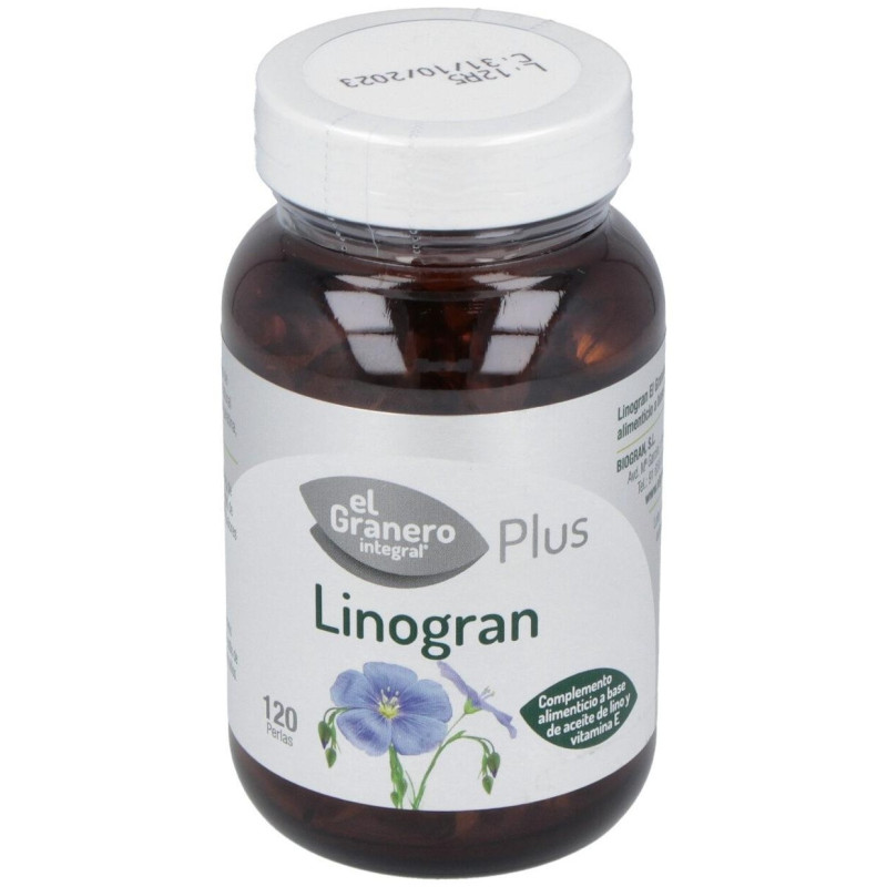 Integral Linogran Aceite de Lino 120 Perlas - El Granero