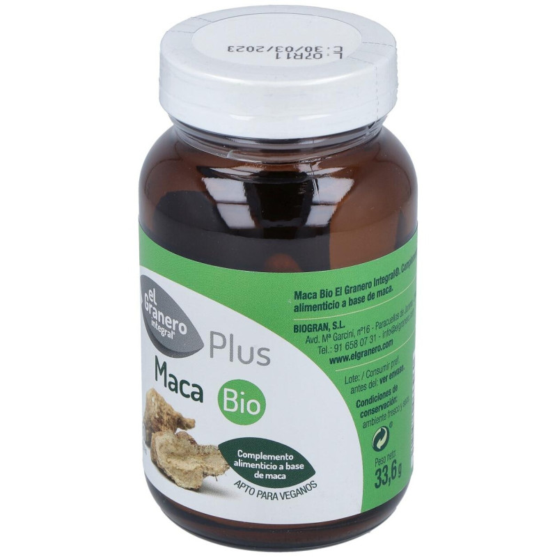 El Granero Maca Bio 560 Mg 60Caps