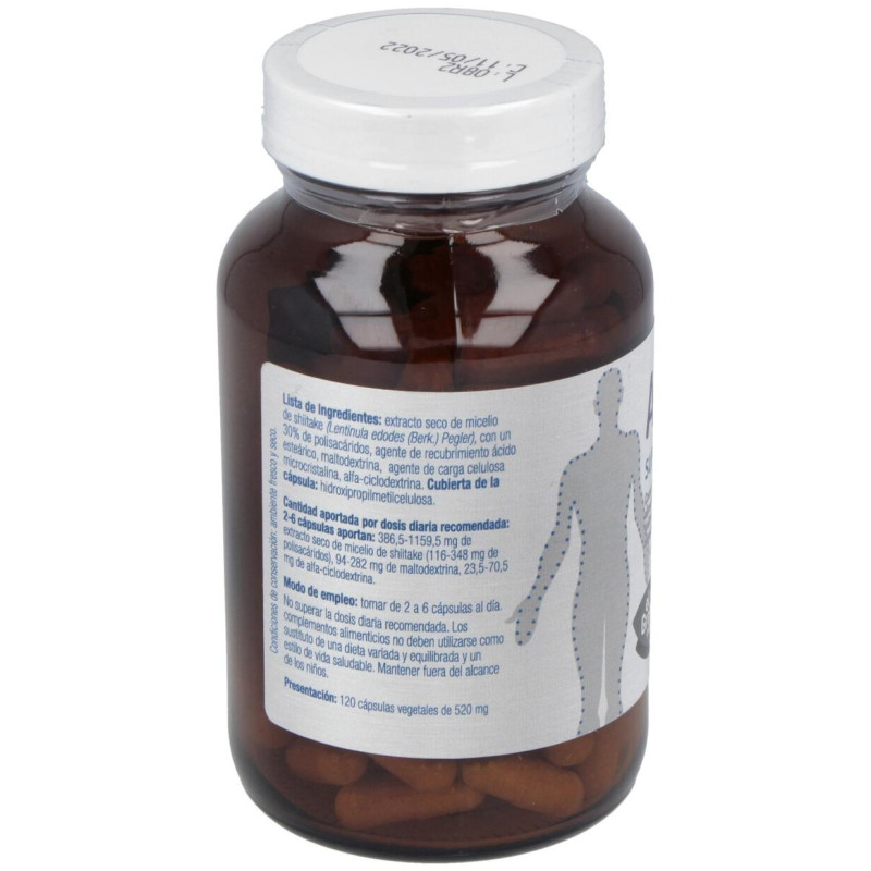 Granero Integral Ahcc Supralif 565mg 120 Cápsulas - El Granero