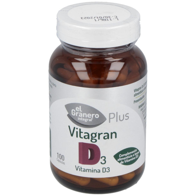 El Granero Vitagran D3 100Caps