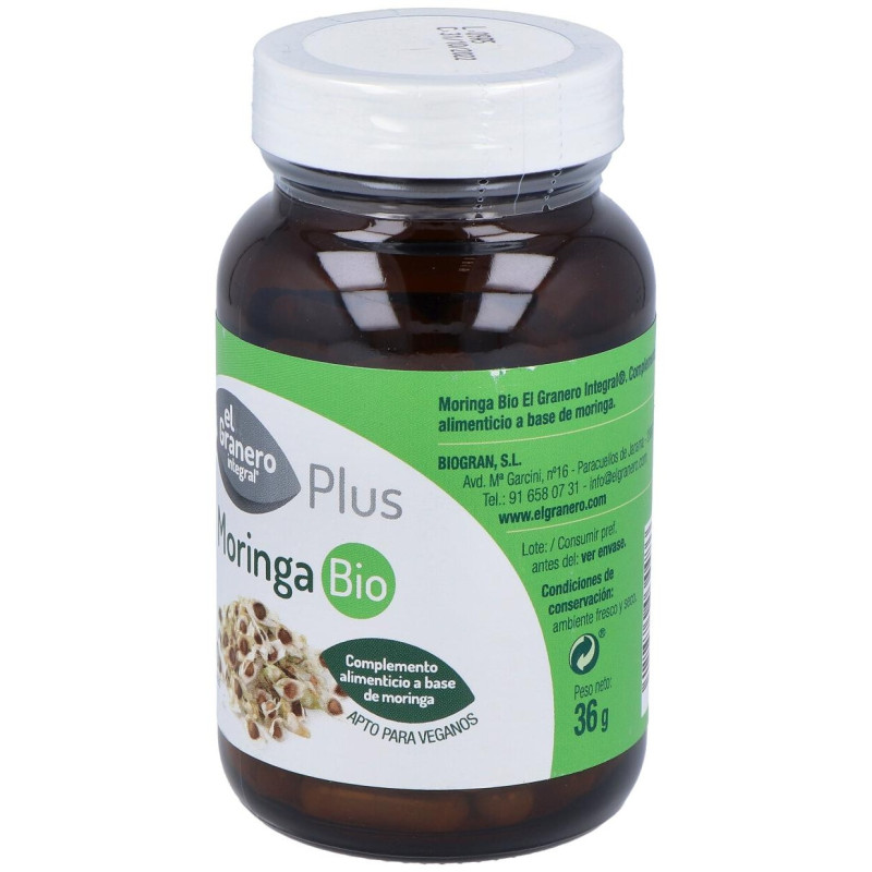 Moringa Bio 400mg 90caps - El Granero