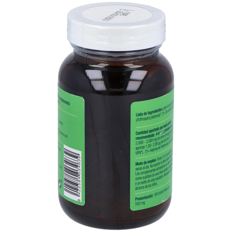 Granero Complemento Spirulina Bio 180 Comp - El Granero