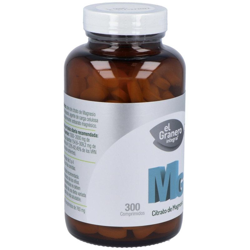 Integral Citrato Magnesio 760mg 300comp - El Granero