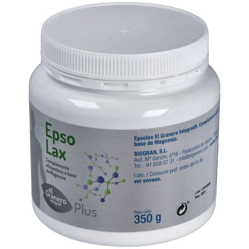 Epsolina Epsolax Sales de Epson (sulf. Mg.) 350gr - El Granero
