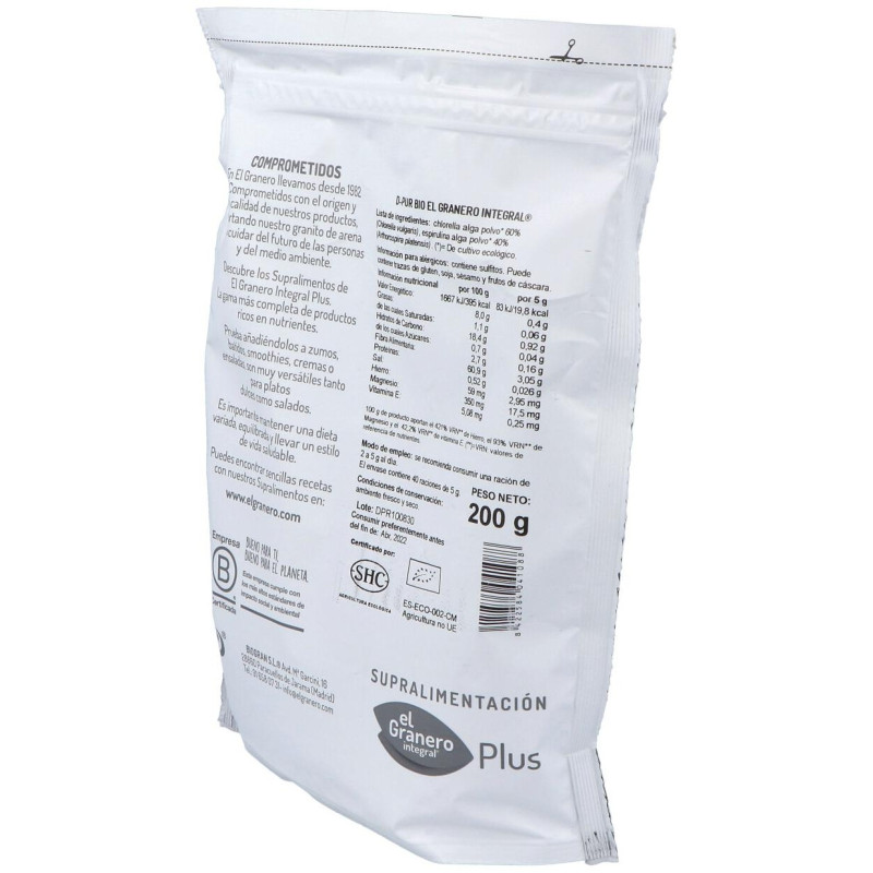 Dpr D-Pur Detox Superalimento Bio 200Gr.