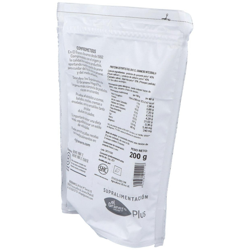 Sprt Deportistas Superalimento Bio 200gr - El Granero