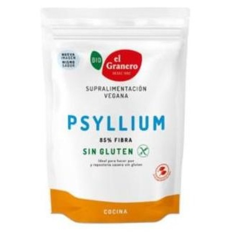 Granero Integral Psyllium Polvo Bio sin Gluten 125g - El Granero
