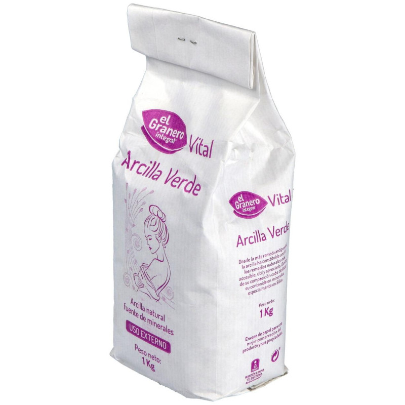 Arcilla Verde 1kg - El Granero