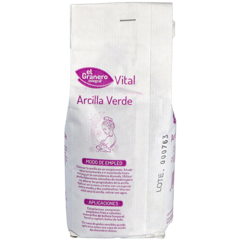 Arcilla Verde 1kg - El Granero