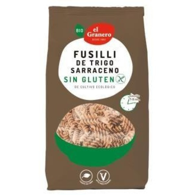 Fusilli Trigo Sarraceno S/g 500g - El Granero