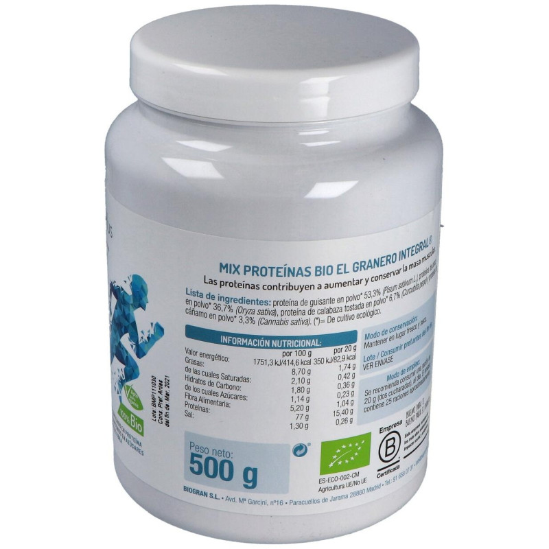 Mix Proteinas 500gr. Bio - El Granero