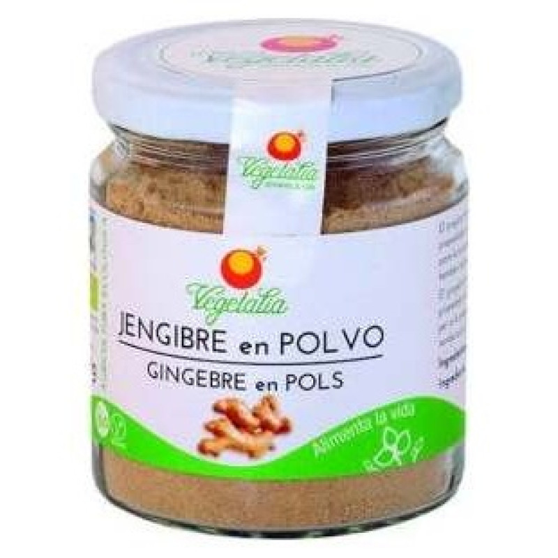 Jengibre Polvo Bio Vegan 80g - Vegetalia