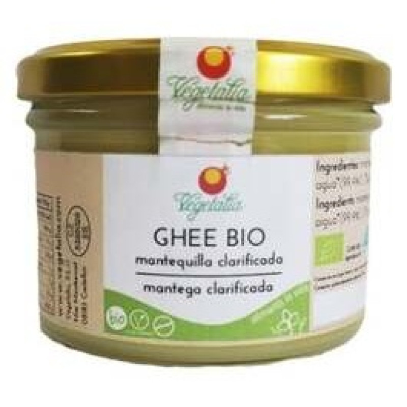 Mantequilla Ghee Vaca Clarificada 220ml. Bio - Vegetalia