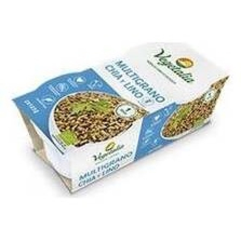 Vasito Multigrano De Chia Y Lino 2Udsx125Gr. Bio