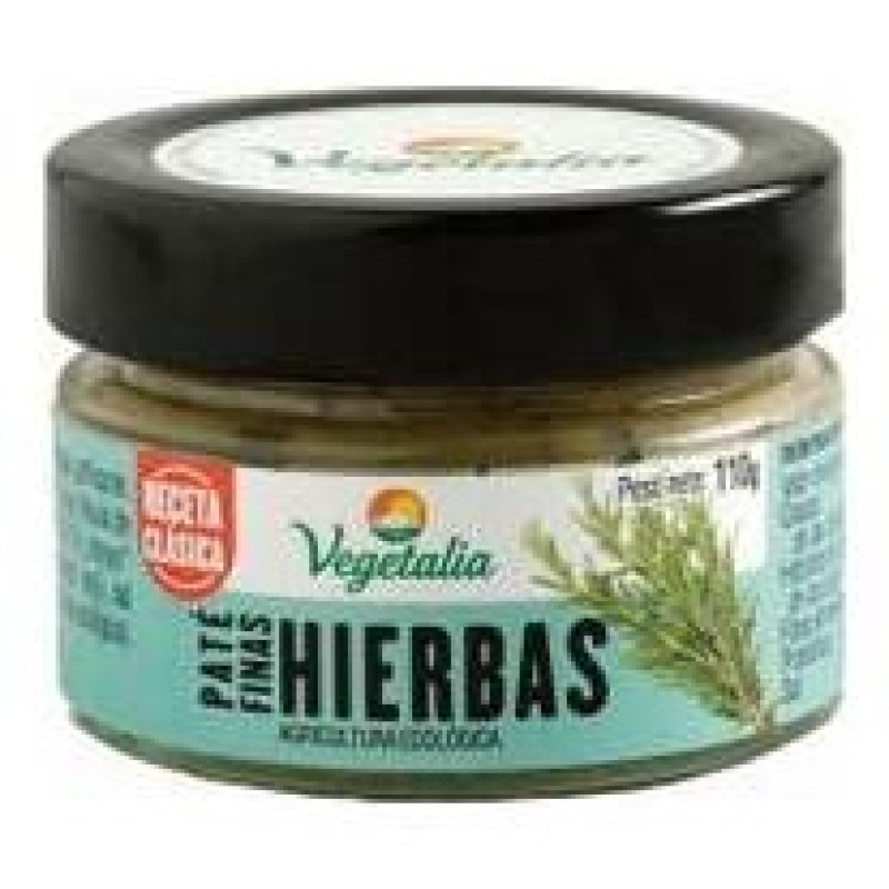 Pate de Finas Hierbas Pequeño 110gr. Bio - Vegetalia