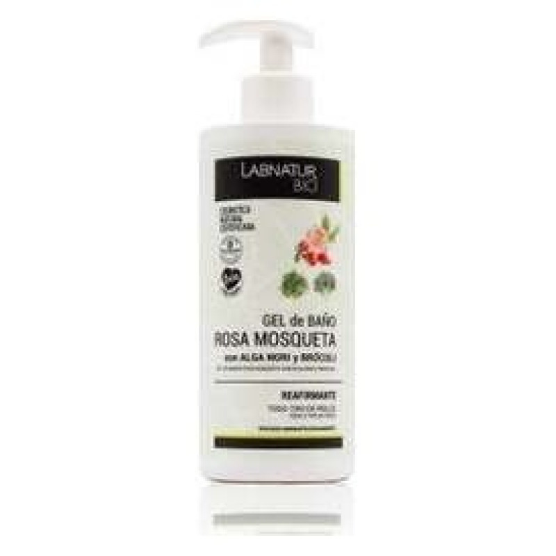 Labnatur Bio Gel De Baño Rosa Mosqueta Algas Brocoli 450Ml