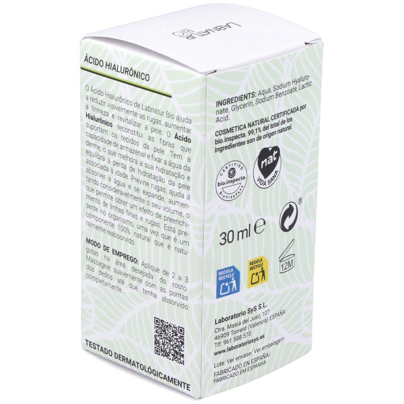 Labnatur Bio Acido Hialuronico Liquido 30Ml