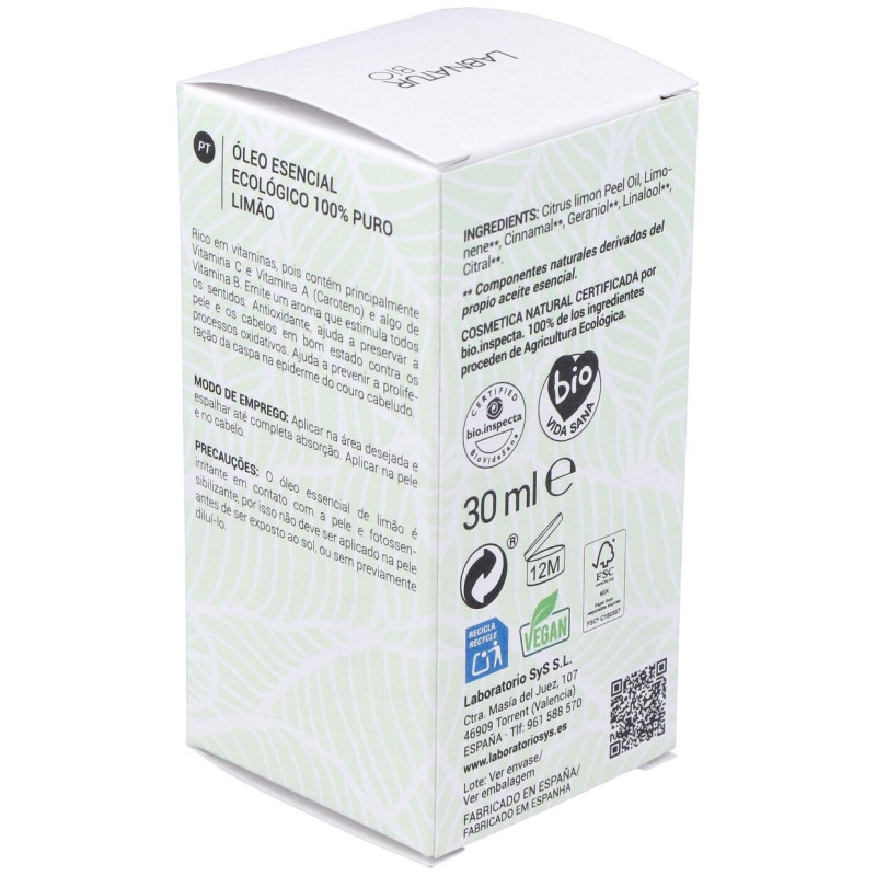 Labnatur Bio Aceite Esencial De Limón 30Ml